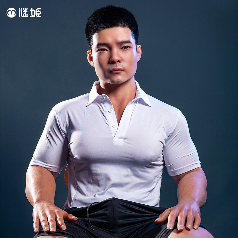 รูปปั้นชายวัตถุจริงแบบซิลิโคนทั้งหมด QT ครูสอนว่ายน้ำ - เฉินหยวน